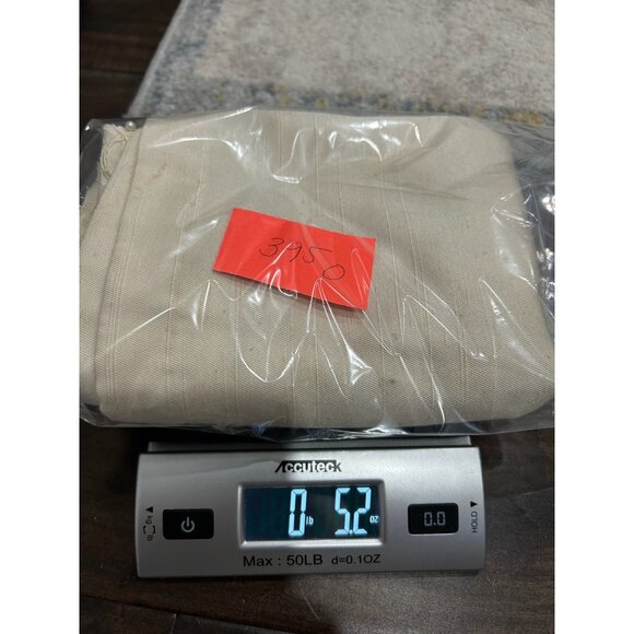 Vintage Lace Sequin Beaded Tank Top Beige Sz 16 Square Neck Neutral Retro - Picture 9 of 9